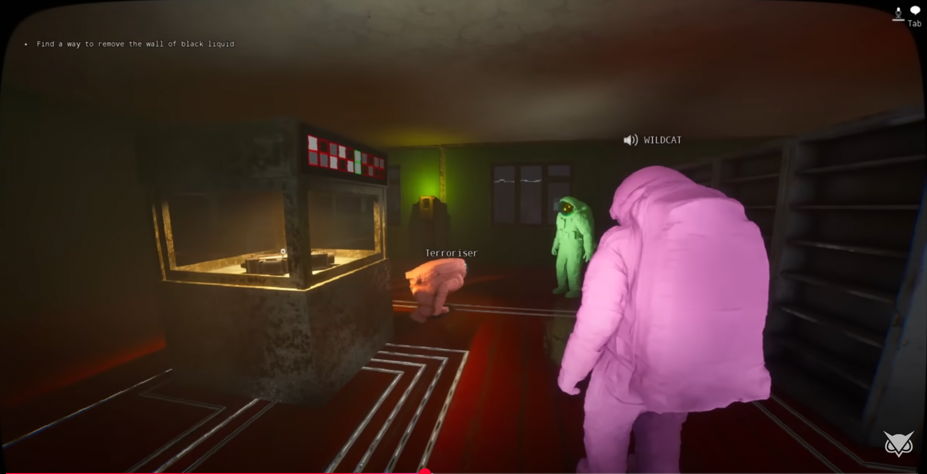 A group of players in a multiplayer session of Emissary Zero